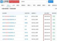 多家挖呀挖公司注冊成立 涉及零售業商務服務業批發業等