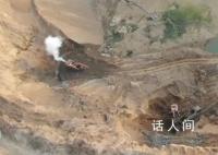 央視揭某砂坑回填數年卻越填越大 強行租用農民耕地