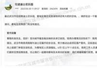 湖北發布刪除洽談引進迪士尼一文 武漢要建迪士尼是真是假