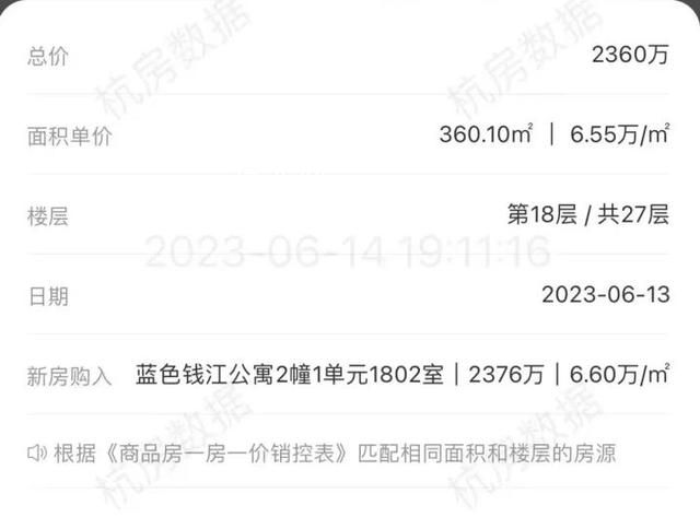 杭州保姆縱火案房源網(wǎng)簽:比原價還低