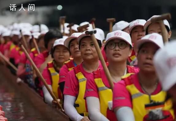 廣州一龍舟隊全是富婆?當地:事實