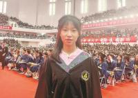 保研女生向母校捐出全部獎學(xué)金 其中4.9萬元是她四年獲得的全部獎學(xué)金