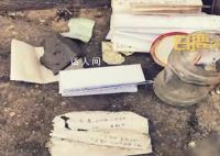 男子長城藏時間膠囊12年多人留紙條不少人寫下了祝福語