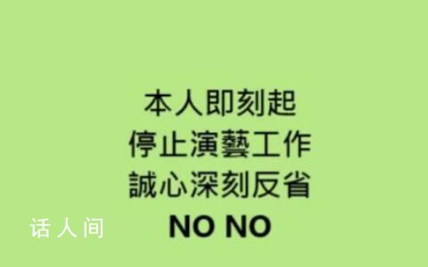 臺灣藝人NONO回應(yīng)性騷擾:停工反省