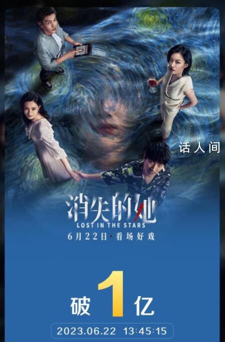 電影《消失的她》實(shí)時(shí)票房破億