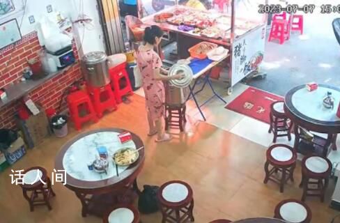 廣州一餐館湯鍋遭女子投放不明液體 警方介入調查