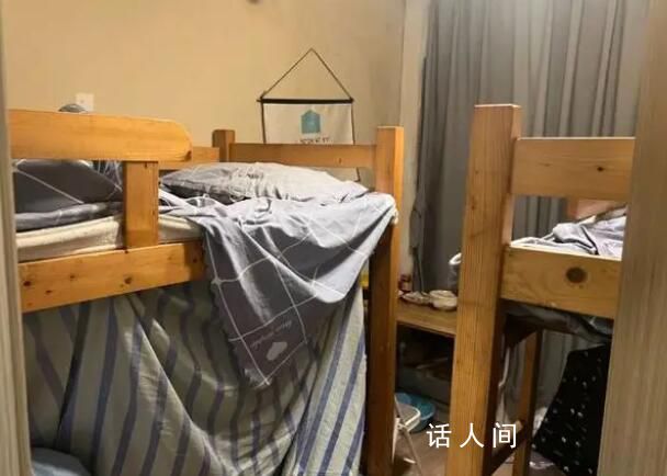 84平米的出租屋住了17人 放進去8張上下鋪和1張單人床