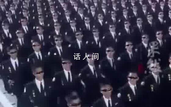 朝鮮閱兵式“黑衣人”方陣搶眼