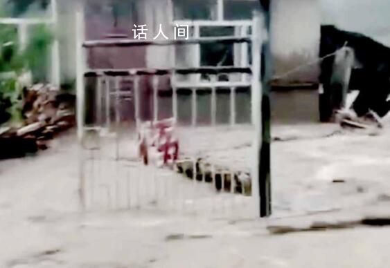 哈爾濱暴雨現(xiàn)場(chǎng):大片房屋被淹