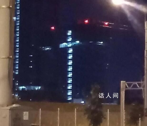 瓦格納中心大樓亮起十字架 瓦格納幾乎所有高層都在失事飛機(jī)上