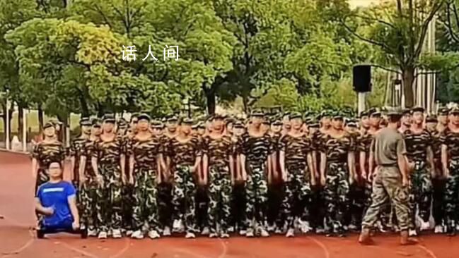 失腿男孩借助平衡車參加軍訓 這孩子沒有掉隊他一輩子都不會掉隊