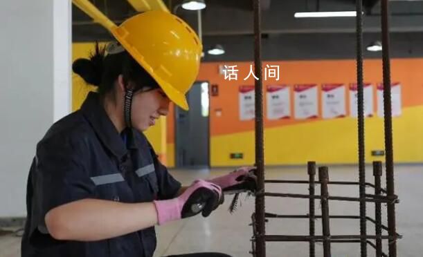 05后女生吊運超700斤混凝土墻 想站上世界大賽舞臺為國爭光