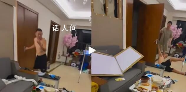 男子不信臺風威力開門被吹翻在地 引起了廣大網友的關注和嘲笑