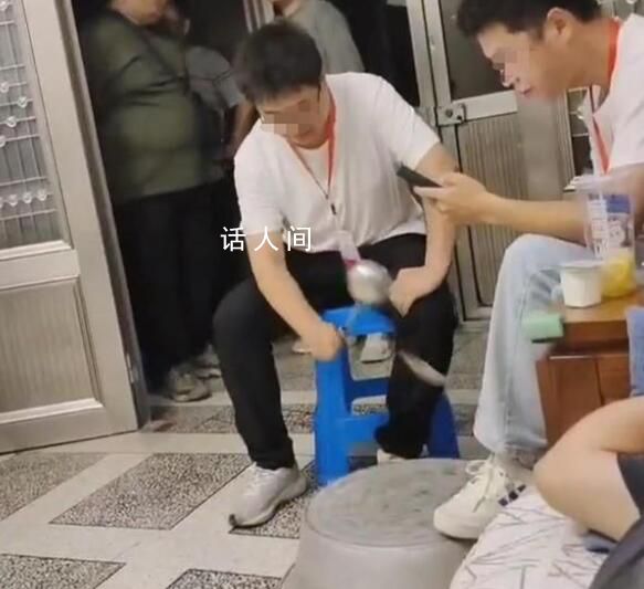 男子稱因拒拆遷遭敲盆騷擾 當地回應