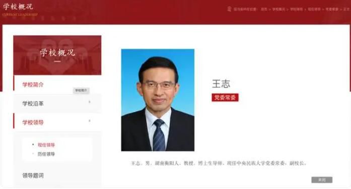 原央視主持人王志履新 王志簡歷個人資料