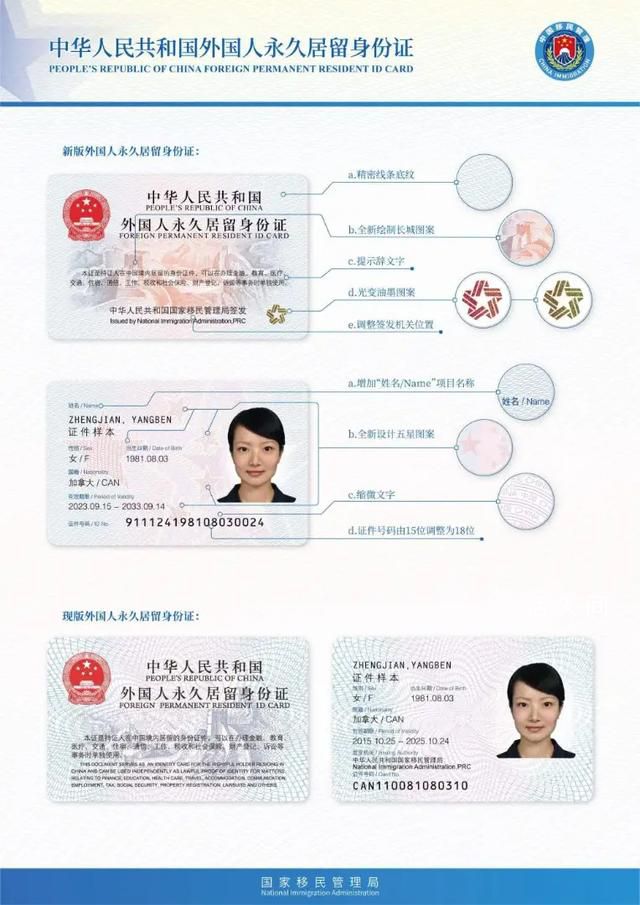 別再把永居證叫做“中國綠卡”了 將其命名為五星卡