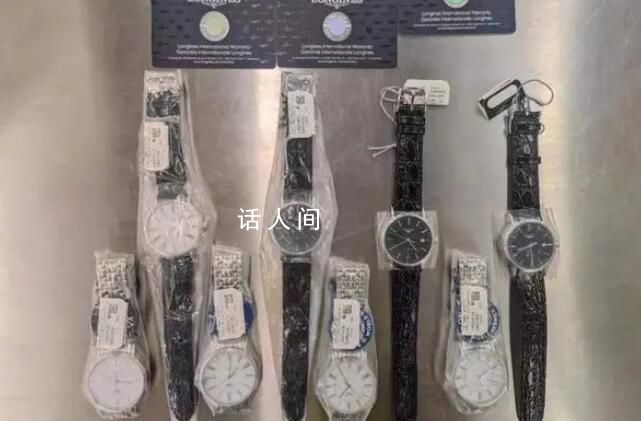 深圳一男旅客腳踩8塊手表入境被查 該案件已移交海關后續處置部門處理
