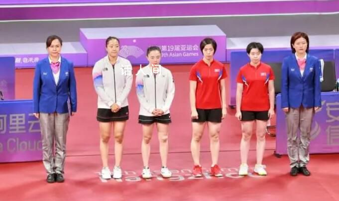韓國(guó)乒乓時(shí)隔21年再奪亞運(yùn)金牌 韓國(guó)選手哭了