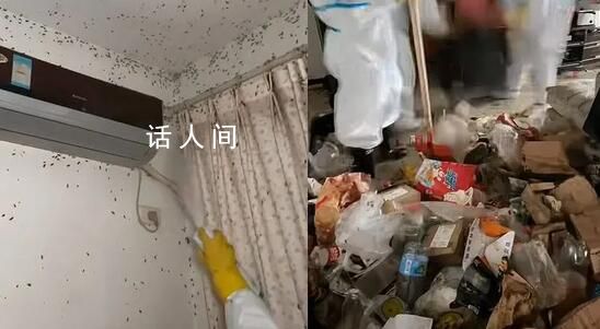 重慶一女租客退租后留半人高垃圾 清理花了超過9小時