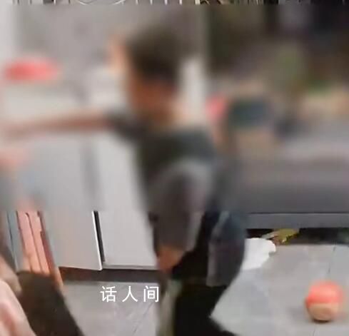 男子毆打懷孕妻子 兒子跪地哭喊