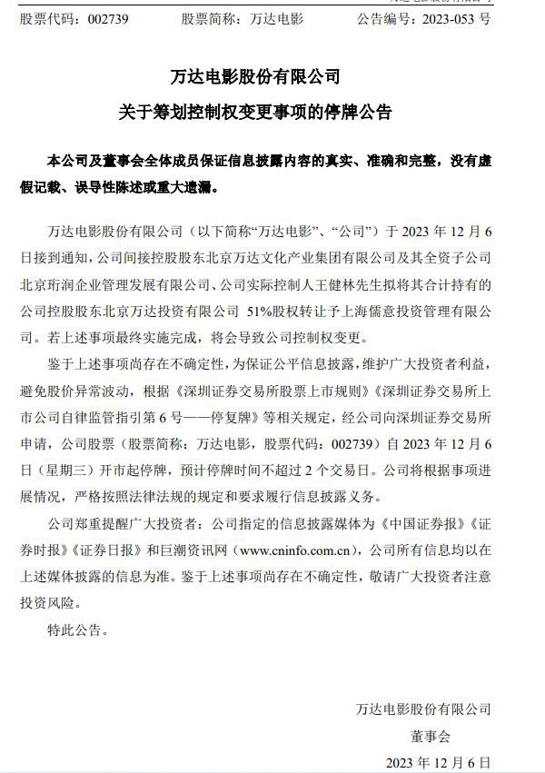 媒體:王健林還是割掉了心頭肉