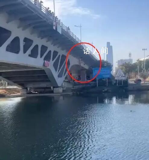 河南小伙20米高橋上跳下救人 成功將女子救上岸