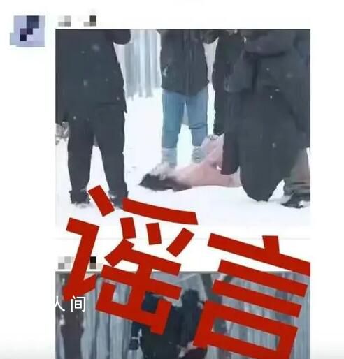 網傳女子裸體凍亡?警方稱正在核查
