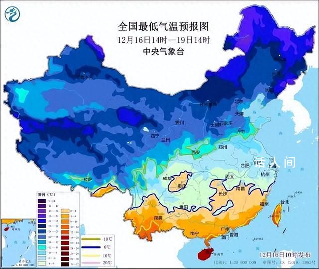 12月或一冷到底 我國大部地區氣溫將持續偏低