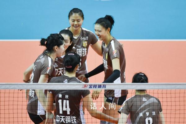 張常寧上場了 江蘇女排主場3:0擊敗山東女排晉級四強