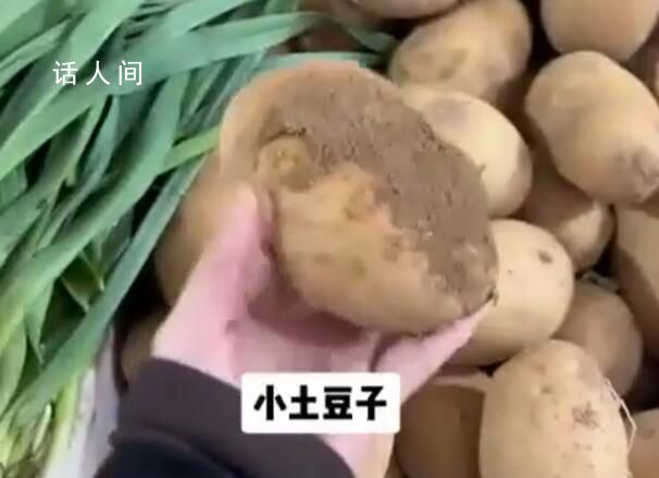 南方的土豆可削皮大蔥按根賣 花菜還可以切半個賣
