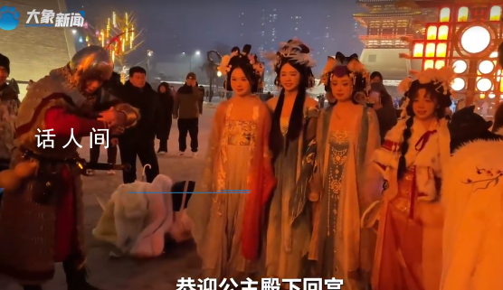 一場大雪再給河南文旅上分 河南洛陽雪中盛景令人陶醉