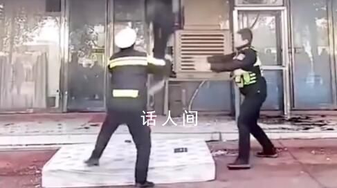 江西新余火災現場:多人從二樓跳下