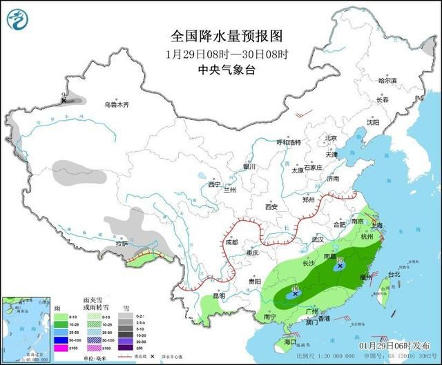 大范圍強雨雪冰凍或將影響春運 雨雪過程持續時間長涵蓋范圍廣