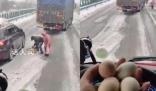 被困司機談20元餐:吃上熱乎的就行