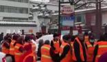河南環(huán)衛(wèi)工人冒雪討薪后續(xù) 官方公布的舉報(bào)電話為空號(hào)