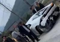 小伙回應(yīng)開蘭博基尼回村被撞 當事人：人沒事車不是租的