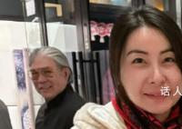 郭晶晶一家倫敦被偶遇 78歲的霍震霆也罕見出鏡