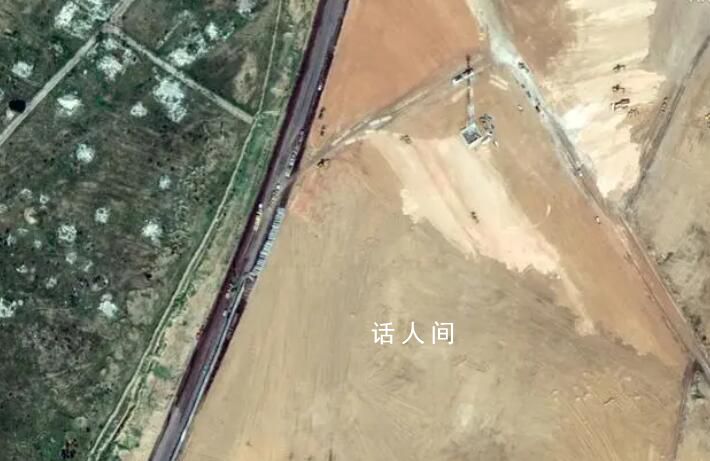 衛星圖片顯示埃及緊急建墻 開始為最壞的情況做準備