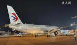 國產大飛機C919首次國外亮相 一站直飛新加坡