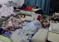 長春一家人春節聚會近20人同住 就連廚房都安排上了