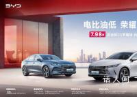 比亞迪打響龍年車市價格戰第一槍 電比油低新能源首購優選7.98萬起