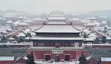 北京暴雪后故宮秒變紫禁城 感受故宮春雪氛圍感