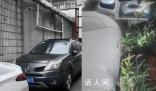 “僵尸車”停了7年 副駕駛長草